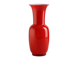  Vaso opalino rosso